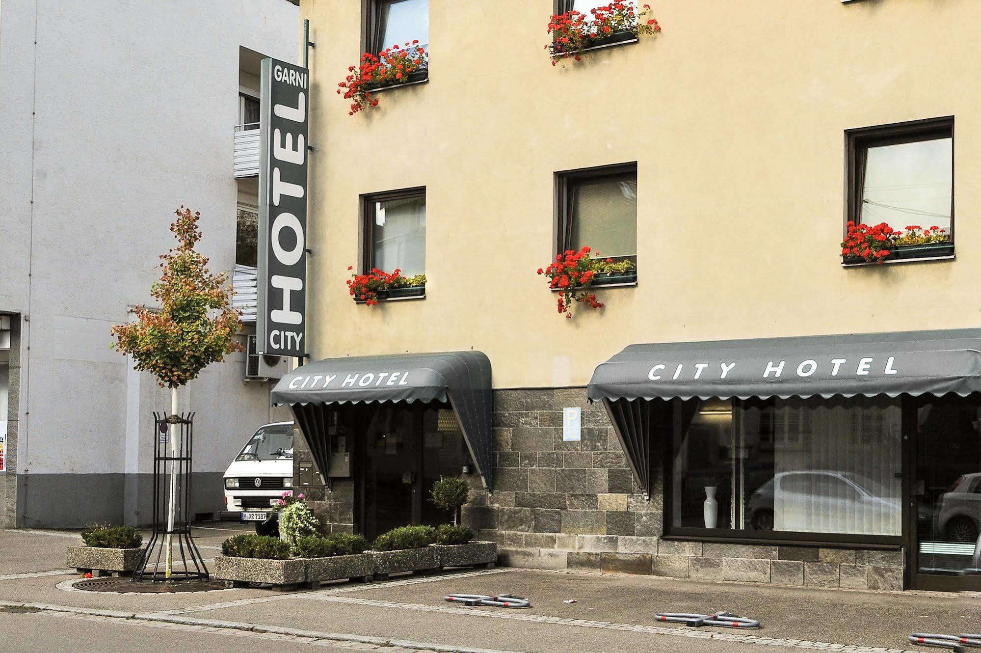 City Hotel Fellbach 24H Check-In Exterior foto